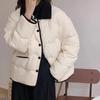 Coat for Women Fleece Thickened Plush Winter Double Layer Windbreaker Oversize Casual Jacket