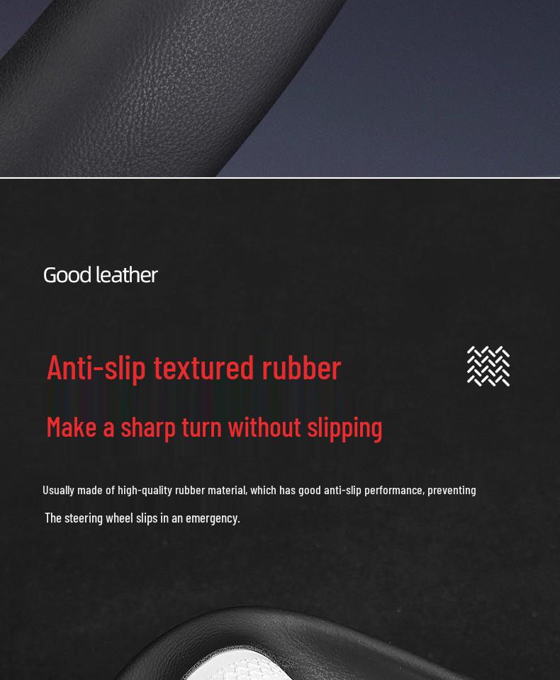 Vlastní potah volantu z pravé kůže pro modely Leapmotor B10/2026 v barvě Star Heng Purple