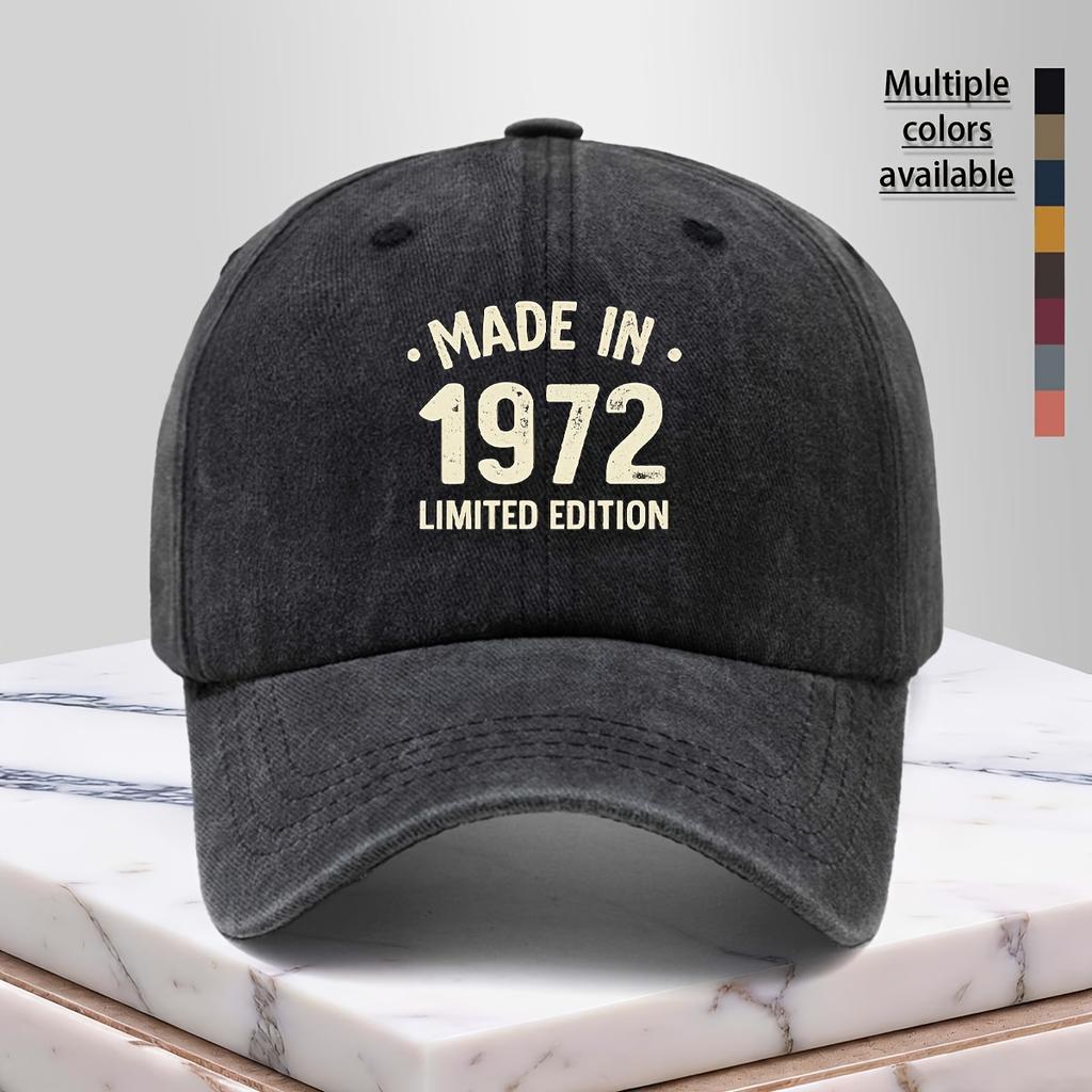 Baseball Cap Retro Old Casual Hat Men and Women Same Style Party Personality Hip-hop Hat Light Peaked Cap
