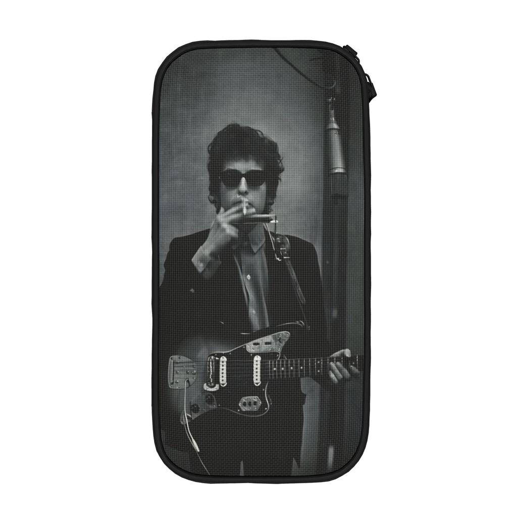 Bob Dylan Singer Pencil Case Double Layer Large-capacity School Accessories Pencil Box Gift