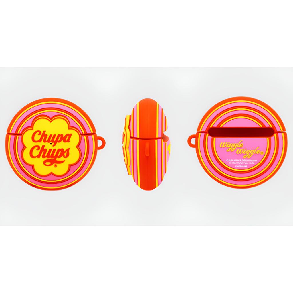 Chupa Chups X Wiggle Wiggle AirPods 3 Case Keyring – Cute Protective AirPods Case with Keychain