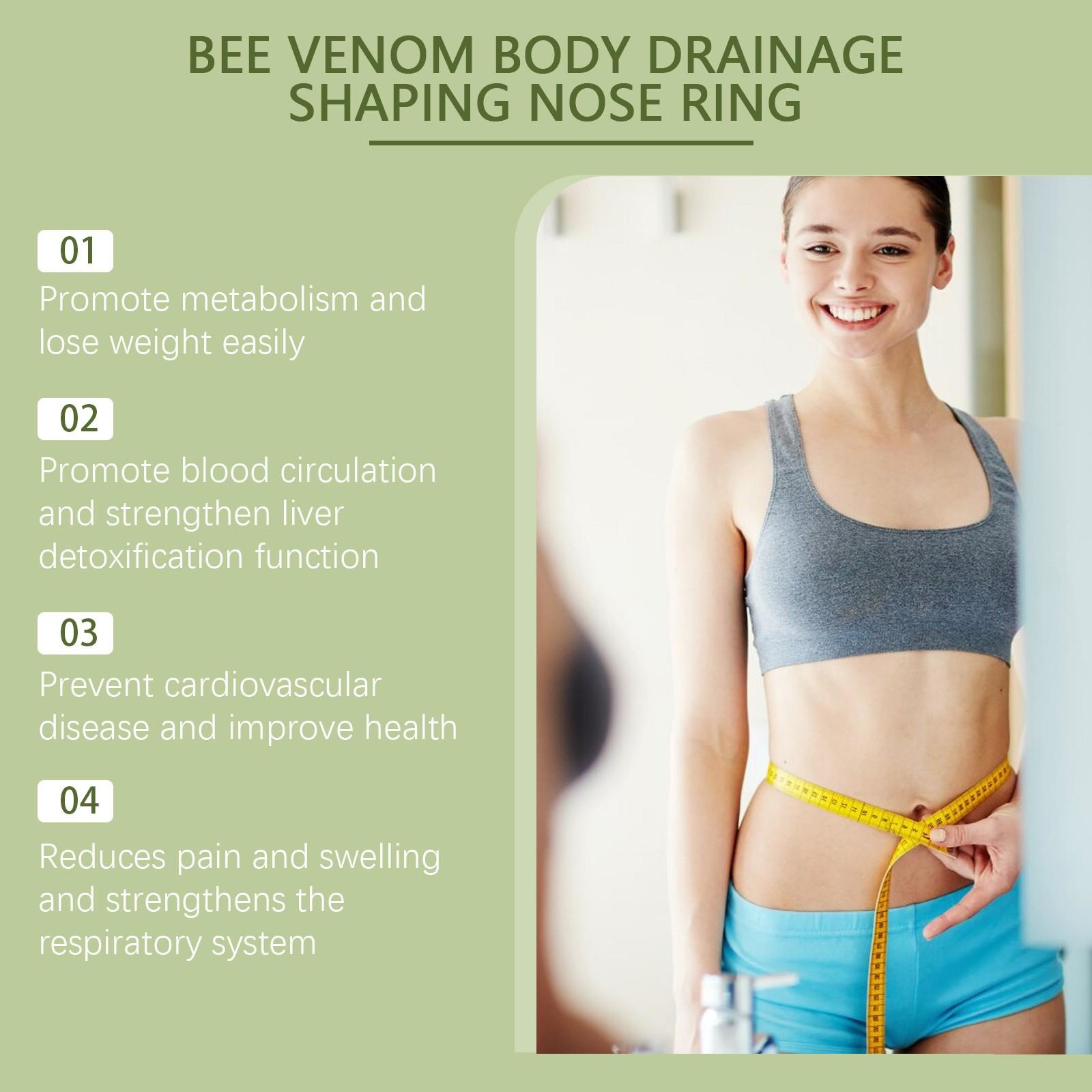 Пчелиное лимфодренажное кольцо для носа и похудение — фото 6