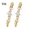 Fashionable Collar Pin 2Pcs Vintage Sweater Clips for Women Girls, Retro Faux Pearl And Rhinestones Cardigan Clips, Elegant Clothing Fasteners Dresses