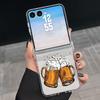 Hinged Magnetic Phone Case For Samsung Z FlIP 7 FE 6 5 Colorful Buttons Blocks Print Folding Phone Cover For Galaxy Z Flip7 Flip6