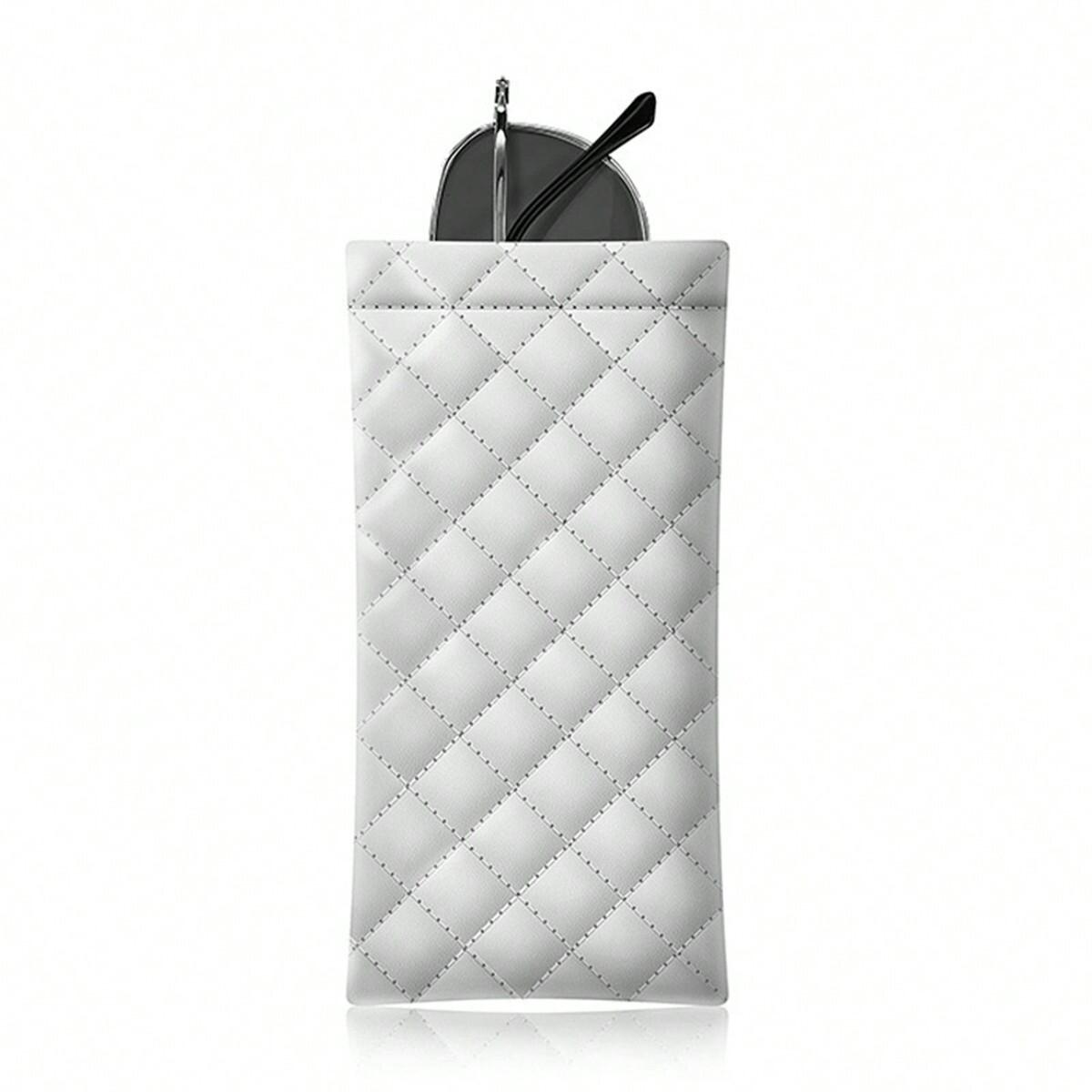 

Портативный чехол для очков Squeeze Eyeglasses - мягкий чехол из искусственной кожи для солнцезащитных очков, карманный держатель для мобильного телефона и солнцезащитных очков