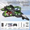 Remote Control Stunt Fighter Foam Airplane Drone for Kids
