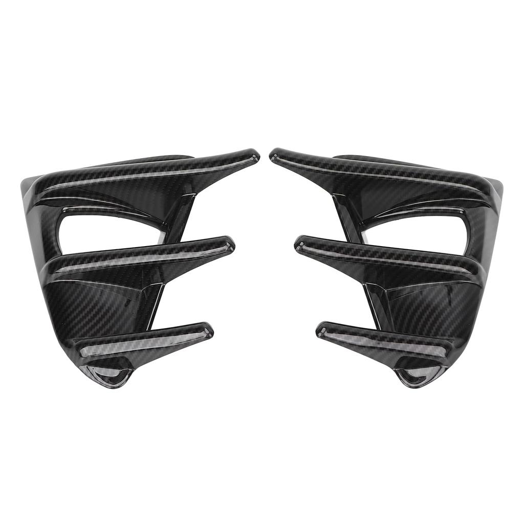 Akozon Automotive Light Front Fog Light Lamp Cover Trim Car Exterior Decoration Replacement Universal Fit for 86 GT86 Auto Front Frame Covers, 2-Piece