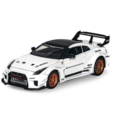 1/24 Nissan GTR CSR2 Skyline Ares Diecasts & Toy Vehicles Metal Toy Car Model High Simulation Pull Back Collection Kids Toys