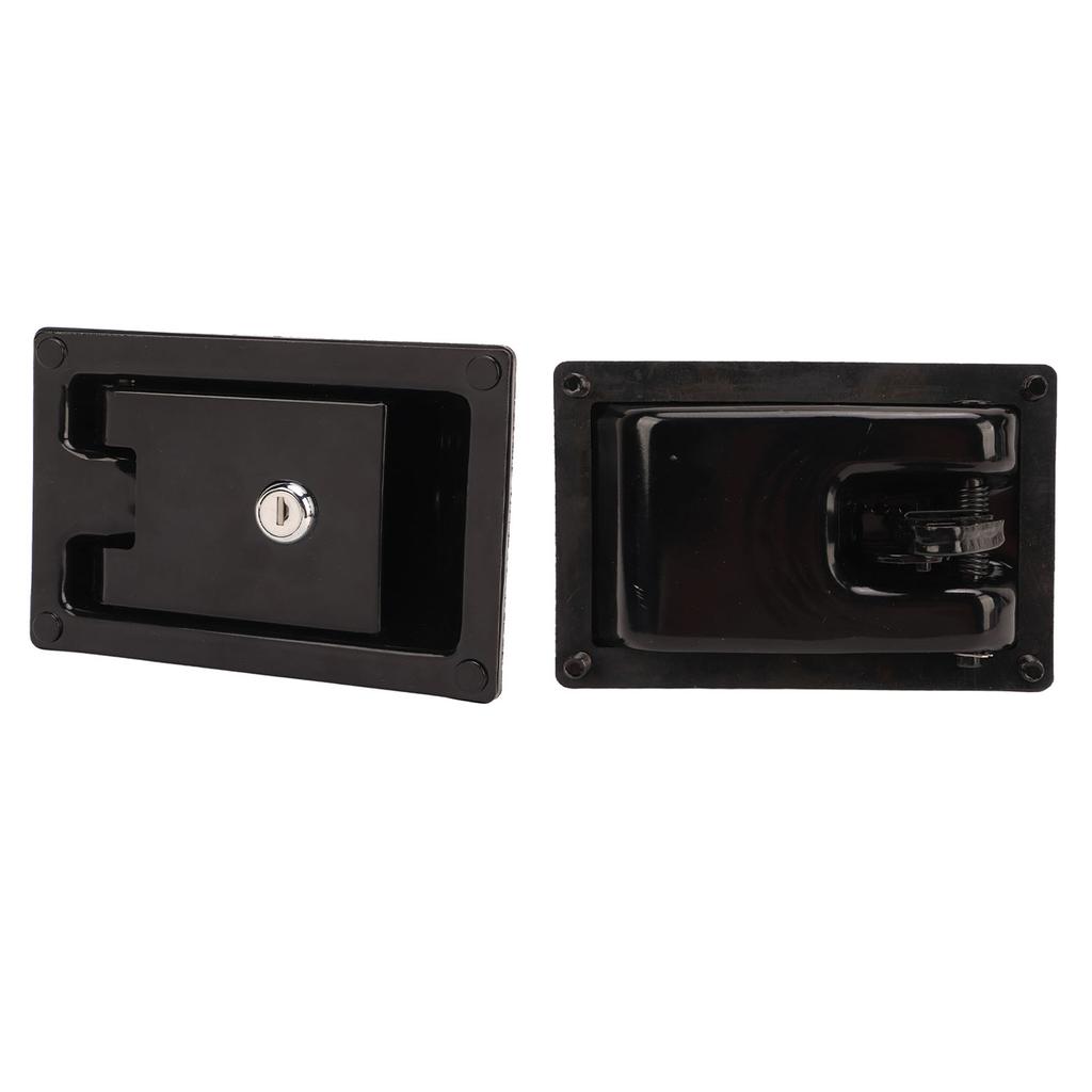 Paddle Handle Lock Door Latch Heavy Duty Cold Rolled Steel Flush Mount Locking Door Latch for RV Cam