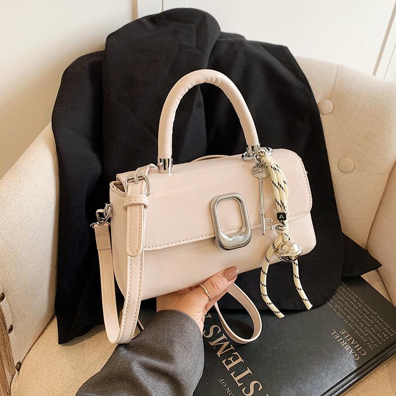 Simple Hand Bag Small Square Bag 2025 Spring New Fashion Shoulder Bag Trend Versatile Temperament Messenger Bag