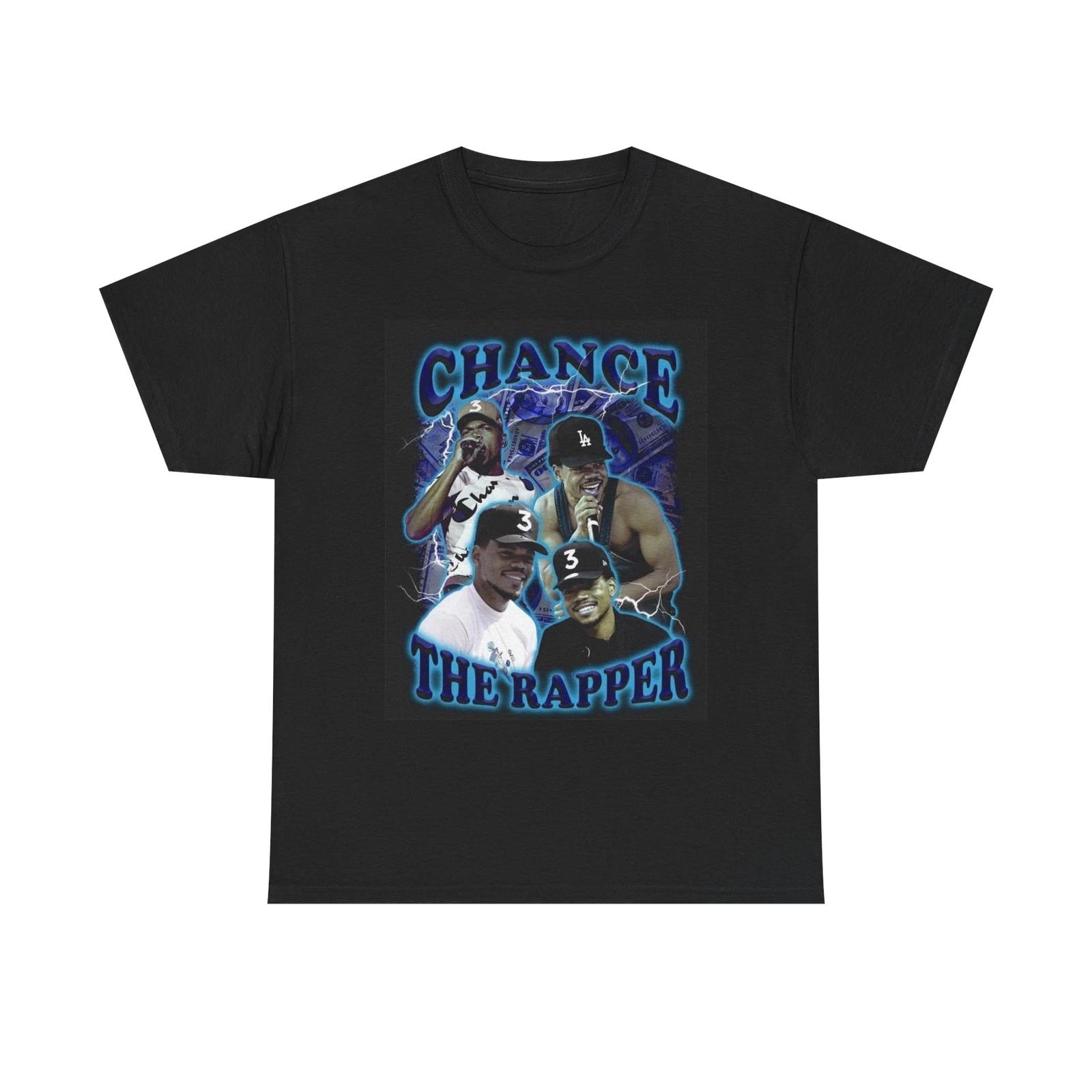 Men s and Women s T-shirts Chance The Rapper Graphic L