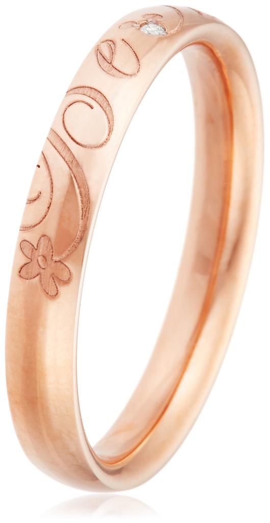 BLOOM Disney SMACK Stainless Steel Diamond Pairing Rings Japanese Size 9 (Women's) 0191-0713-0015-0009,