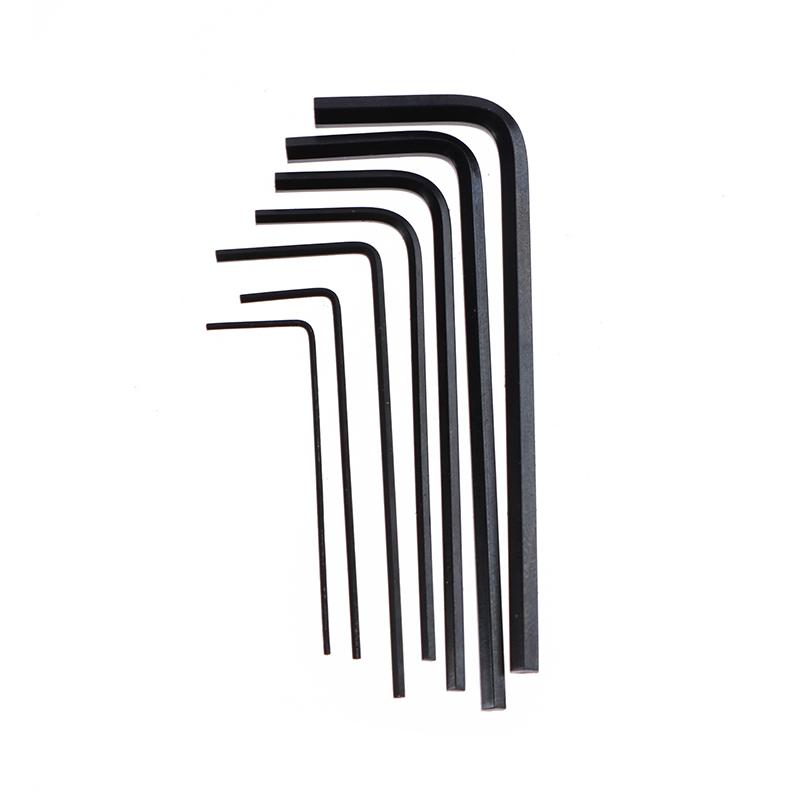 7Pcs/Set Alloy Steel Hexagon Wrench Hexagon Key Allen Wrench Hand Repair Tools 0.7Mm/0.9Mm/1.3Mm/1.5Mm/2Mm/2.5Mm/3Mm