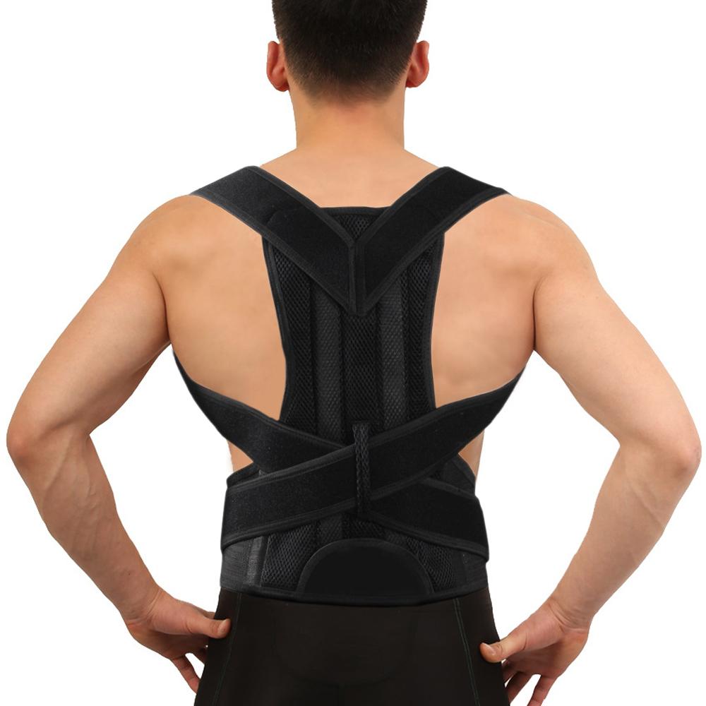 Durable And Safe Brace Support Back Shoulder Straightener Belt Corset Upper Back Pain Relief Posture Corrector Strap Cervical Spine Belt