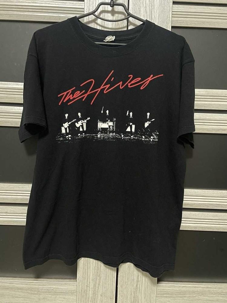 The Hives Band Cotton Black Shirt Unisex Concert S to 5XL SG558 Unisex T-Shirt S