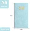 2026 English A6 Weekly Planner - Portable Pocket Diary & 365-Day Efficiency Notebook