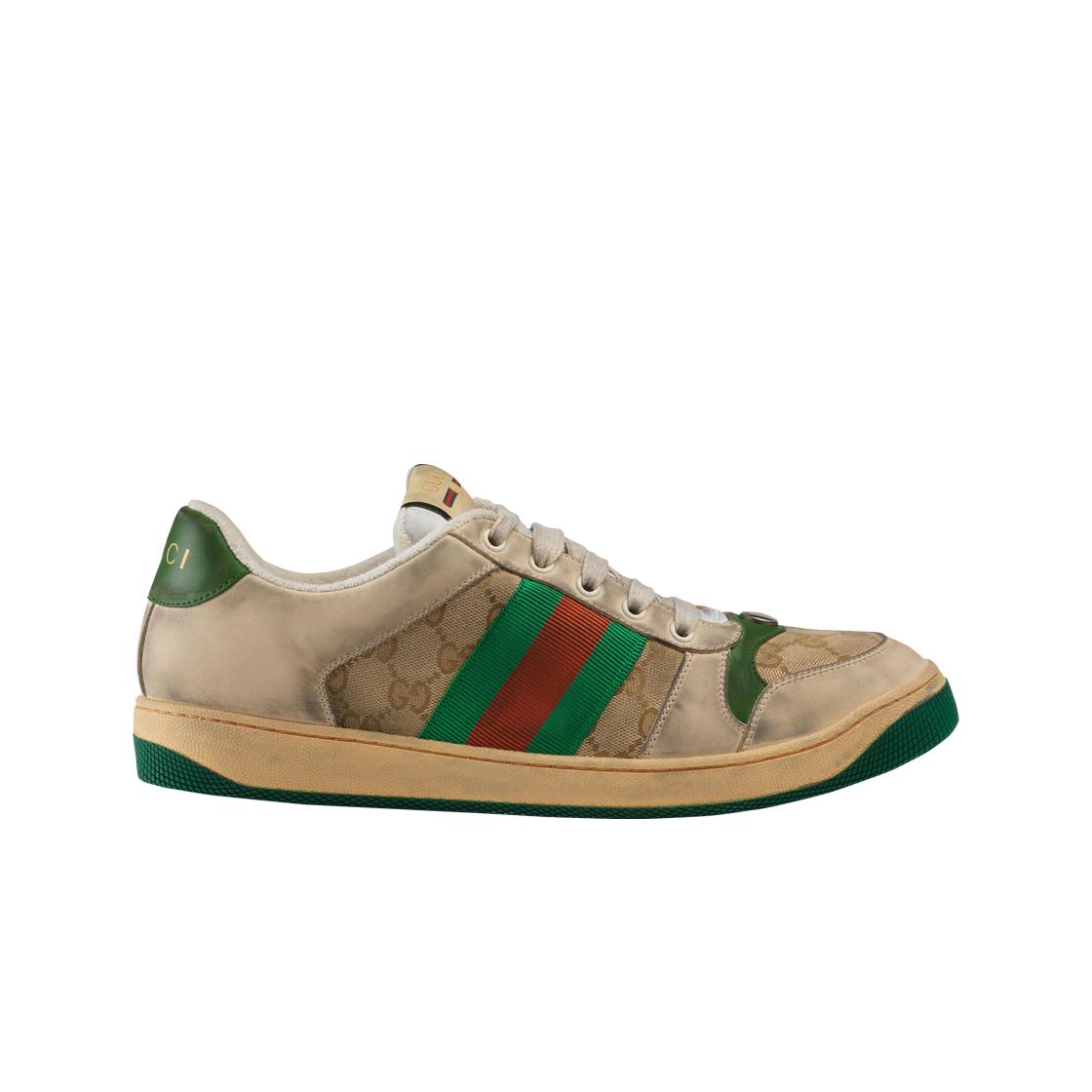

Кеди Gucci Screener Gg Canvas з ефектом потертості UK 10