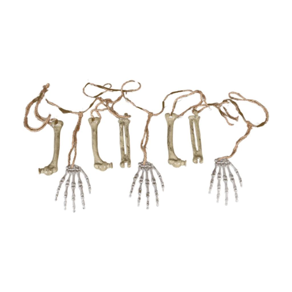 Scary Skeleton Hanging Ornament Party Supplies for Backyard Patio Farmhouse