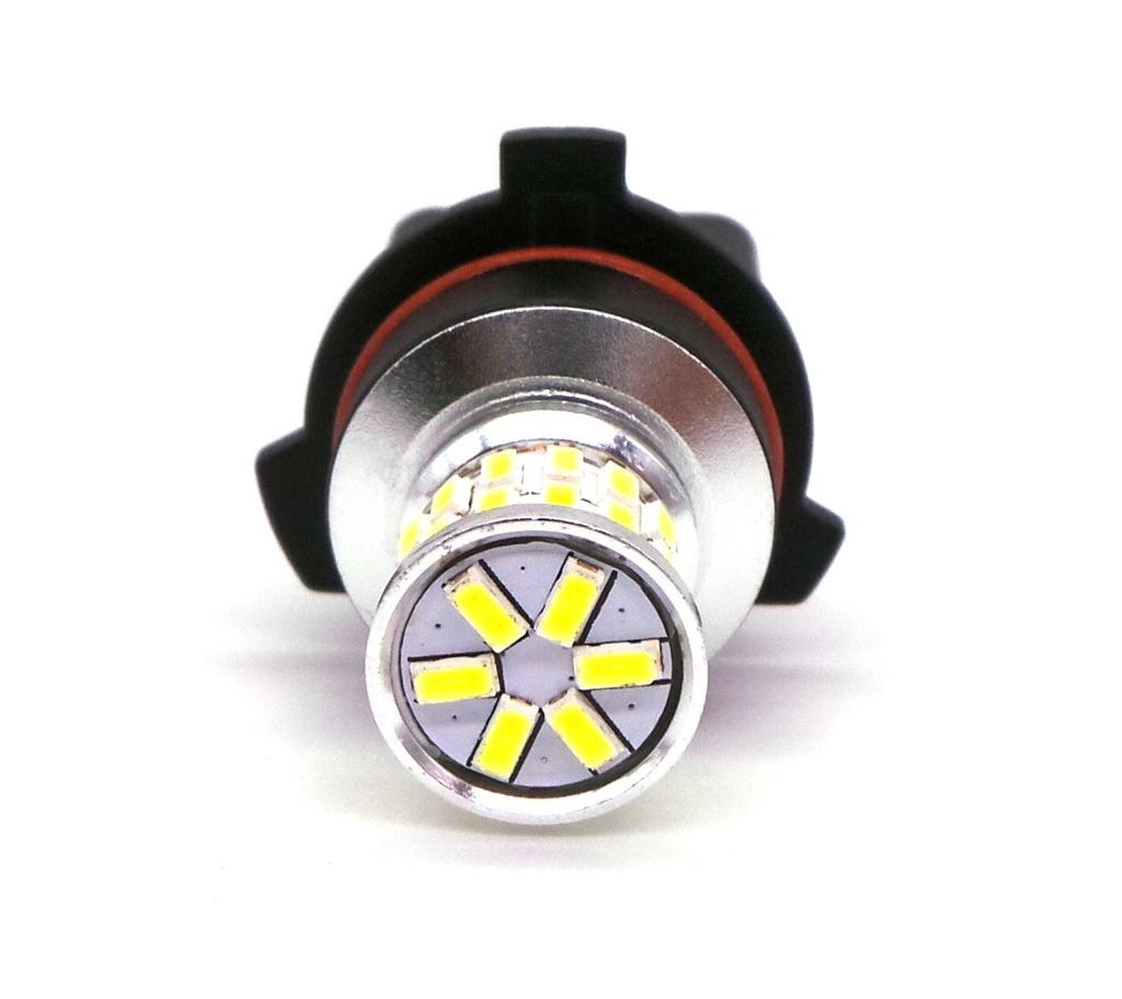 2 Pcs LED Bulb P13W 12V CANBUS White Off-Road