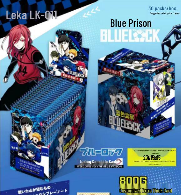 Leka Blue Lock High-Value Trading Card Pack: Rare Itoshi Sae & Bachira Meguru Cards