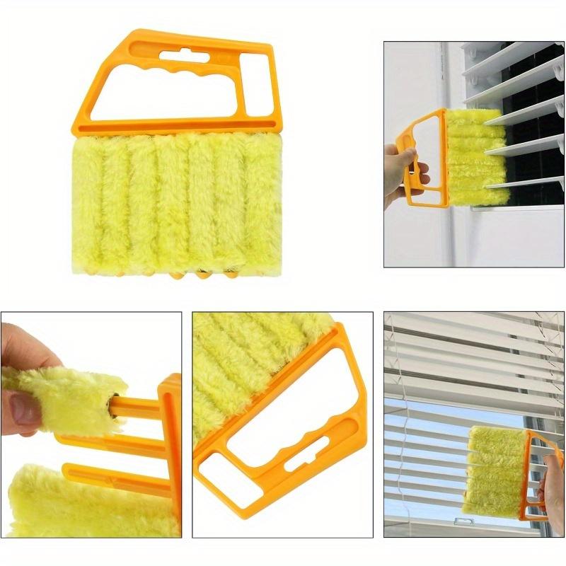 Washable Microfiber Cleaner Tool Vent Blinds Cleaner Cloth Brush for Auto Air Conditioner Duster Car Electric Fan