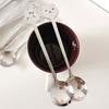 Cute Thickened Stainless Steel Spoon Cartoon Eating with Spoon Long Handle Spoon Creative Spoon Food Grade