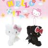 Entzückender Engel und Teufel Kt Plüschanhänger Niedliche Japanische Cartoon Katze Puppe Geschenk