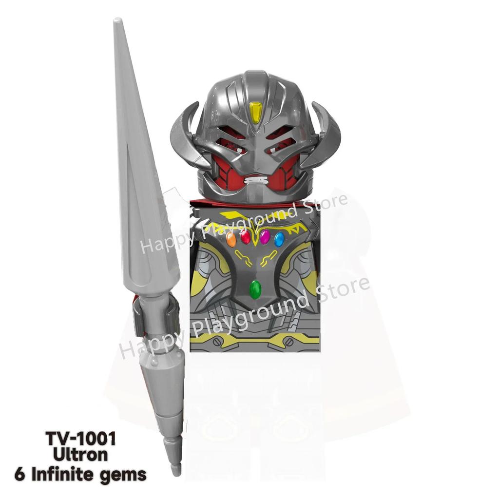 New Anime Super Cartoon TV Movies Heroes Bricks Toy Building Blocks for Kids Collect Toys Model Birthday Gifts