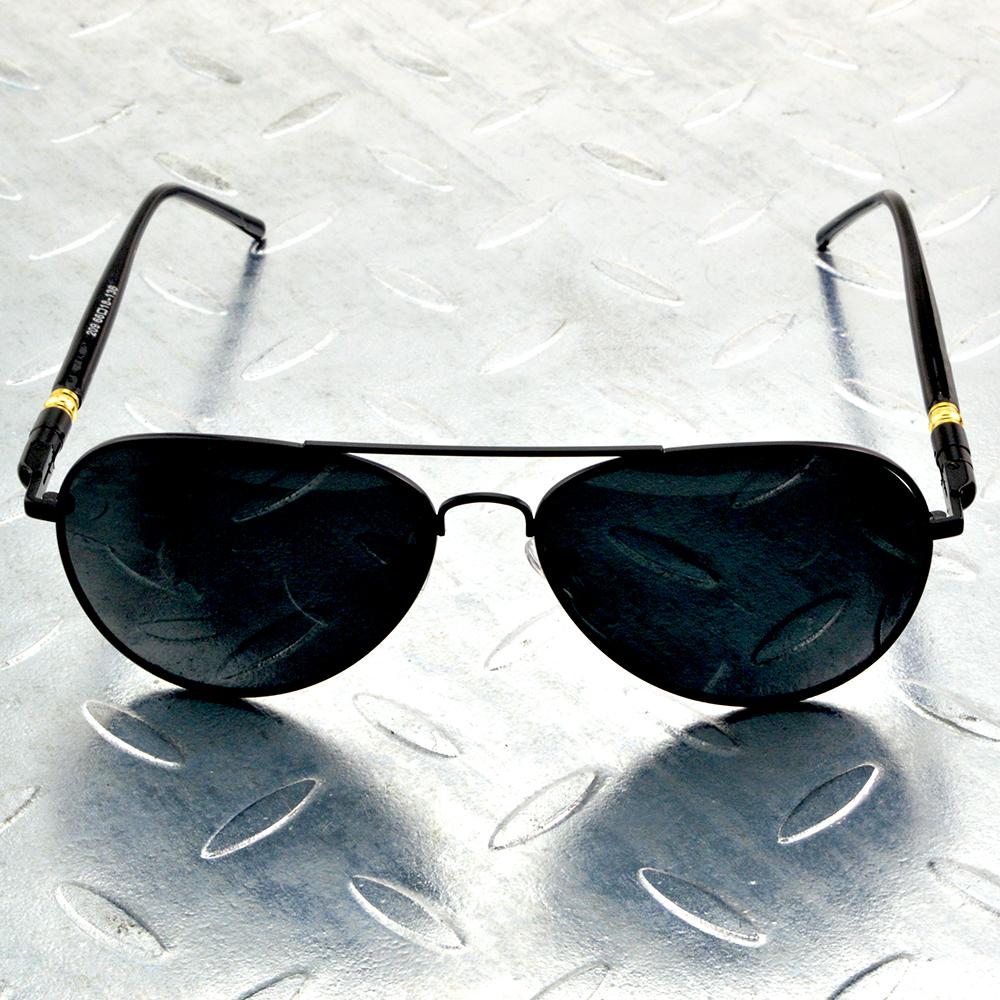 Pilot Tarzı Teleskopik Ayarlanabilir Tapınaklar Moda Polarize Güneş Gözlüğü UV400 Polaroid Alışveriş Sürüş Dış Mekan Tasarımcısı