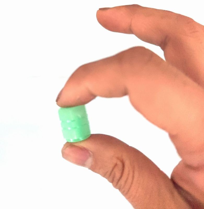 Plus Nao Tire Valve Cap, Air Valve, Set of 4 In the Same Color,