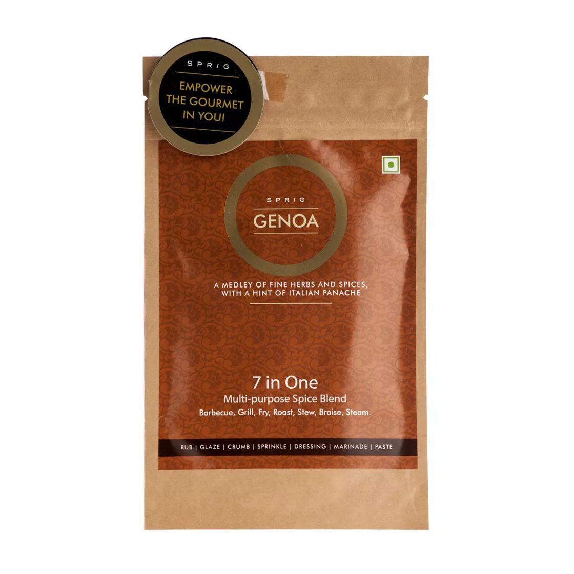 

Генуя: смесь специй по-итальянски (30 г), Genoa 7 in 1 Spice Blend, Sprig