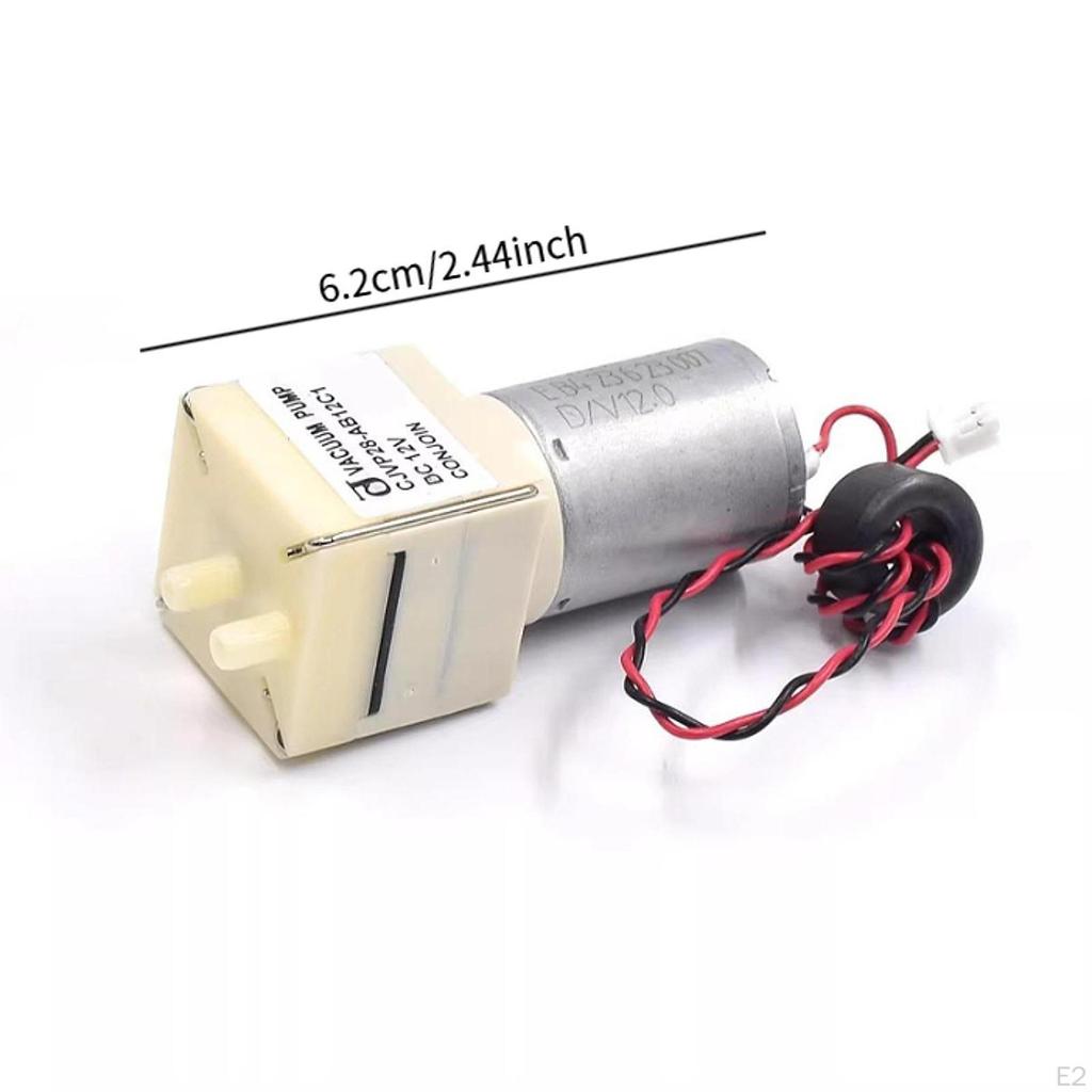 Mini Vacuum Pump High Performance Portable Stable Small Diaphragm Air Replacement for Personal