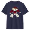 Anime Douma Upper T Shirt Unisexs Cotton Novelty TShirt Round Collar Tee Shirt Short Sleeve Tops Summer