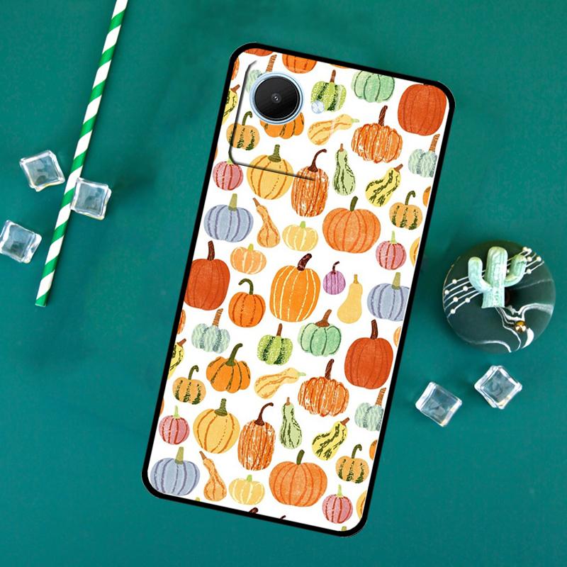 Autumn Pumpkins For Realme 15 Pro GT7 GT6 10 11 12 13 14 Pro Plus C55 C71 C67 C63 C61 C53 C35 C65 C75 Case