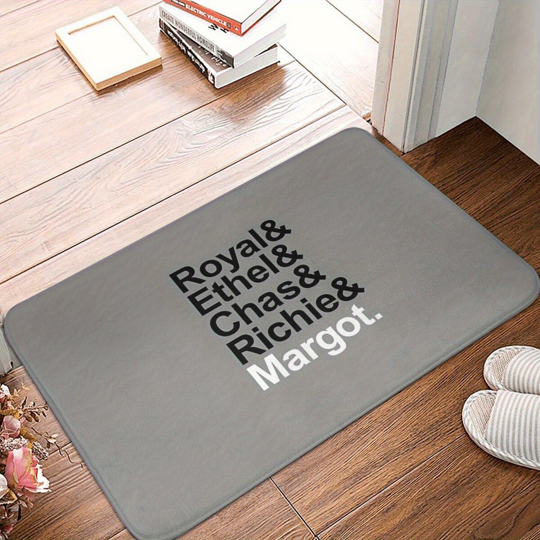 

Royal Tenenbaum Family Non-Slip Doormat: Perfect Size for Home Entrance- Machine Washable, Lightweight, and Rectangular 40x60cm