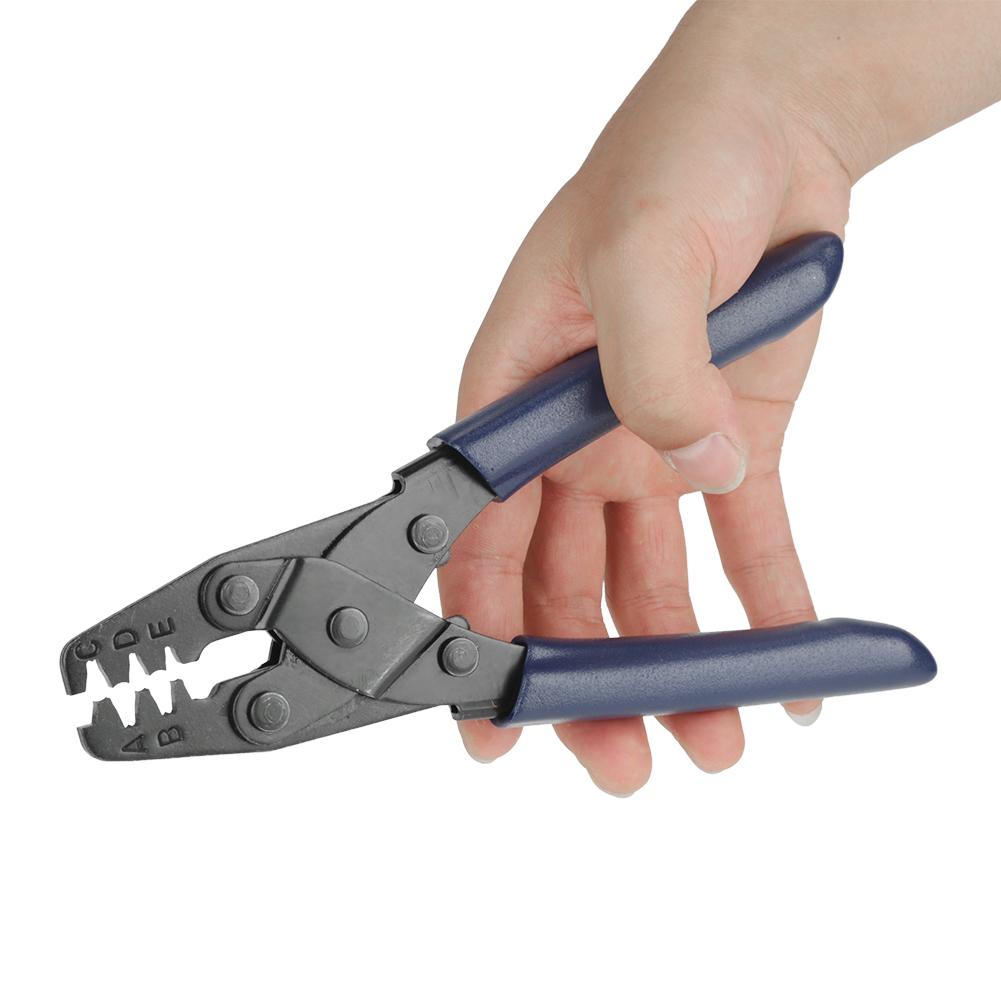 Cable Terminer Crimp Pliers Crimping Tool Ratchet Wire Terminal Crimper