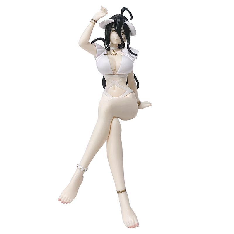 Overlord Albedo Anime Girl Pvc Model With Spinning Stand For Gift