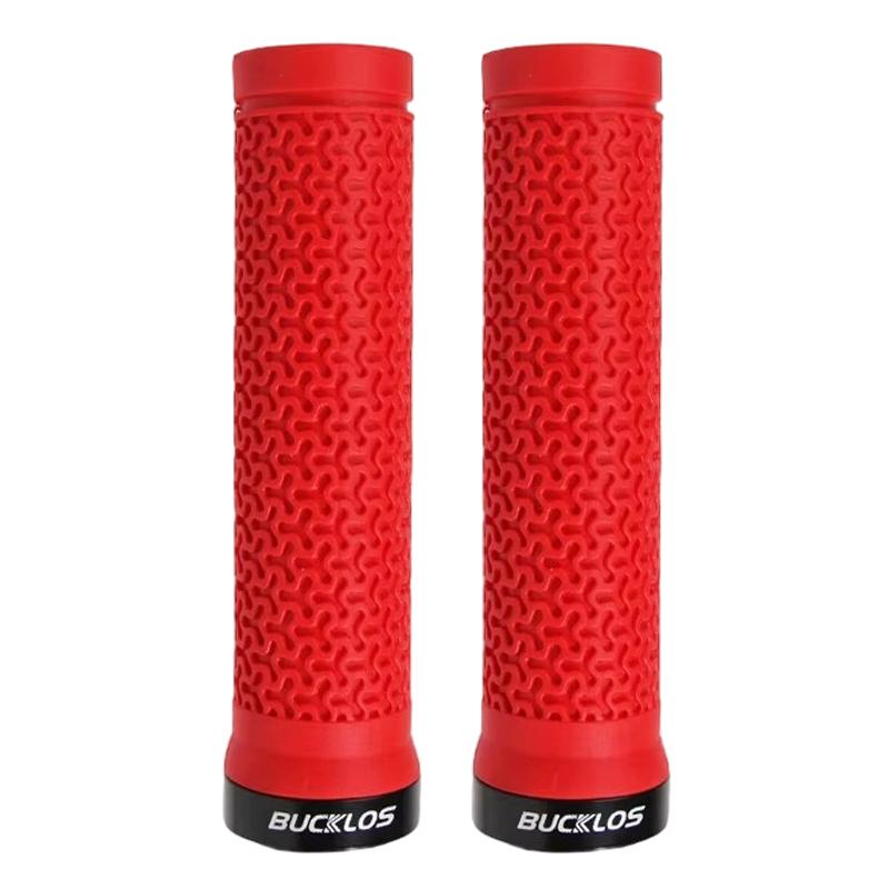 BUCKLOS Mountain Bike Grips Rubber Non-slip Bicycle Handlebar Grips MTB Cuffs Waterproof Durable Bike Grip Bicycle Accessories 5