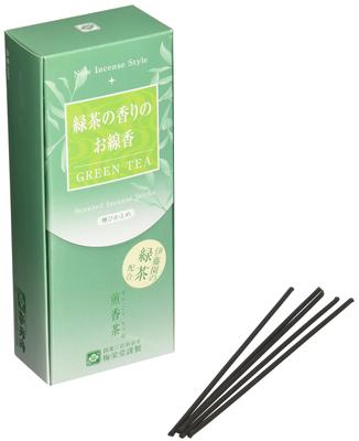 Kohgen Baieido Incense, Senkocha (Green Tea Scented Incense)