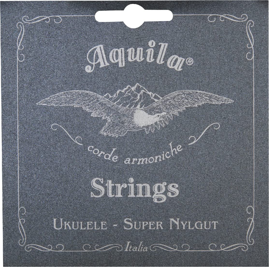 

Aquila Super Nylgut Ukulele String Set, Low-G, Soprano, AQS-SLW