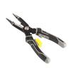 Rubber Handle Electrician Pliers Gray Cable Cutter Multifunctional Crimping Pliers  DIY Enthusiasts