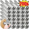 Self Tapping Screw Layer Plate Holder Wardrobe Septum Brackets Fixed Screws Shelf Support Pegs with Non-Slip Sleeves Wholesale