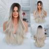 Yiwu Production Custom Wig Women's Long Curly Hair Rose Inner Net Natural Breathable Cover Full Head 27 Inches