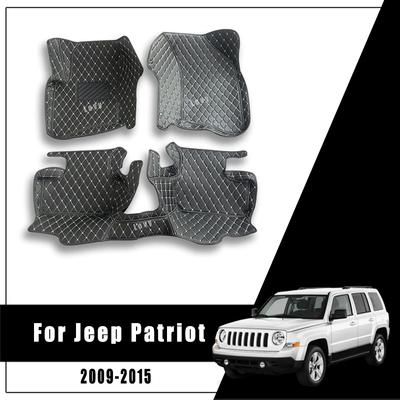 Car Floor Mats For Jeep Patriot 2015 2014 2013 2012 2011 2010 2009 Liberty Custom Auto Foot Pads Automobile Carpets Covers Parts