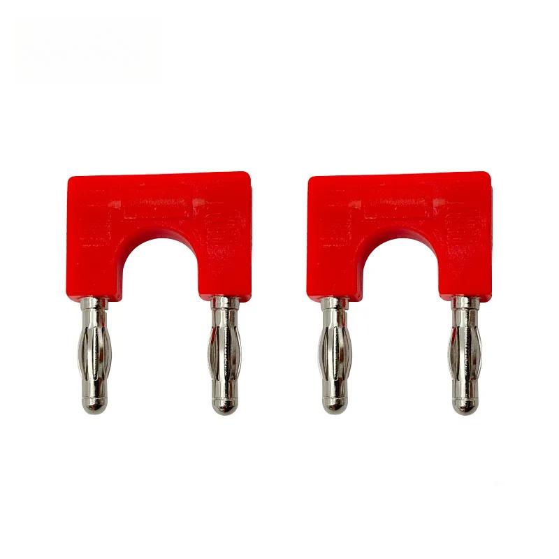 8pcs 4mm Banana Plug Electrical Connector Short-circuit Plug Terminal Couple Adapter J.20004