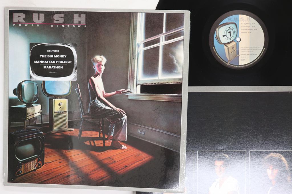 LP Record RUSH Power Windows 4228260981M1 MERCURY 1985 US Rock Used