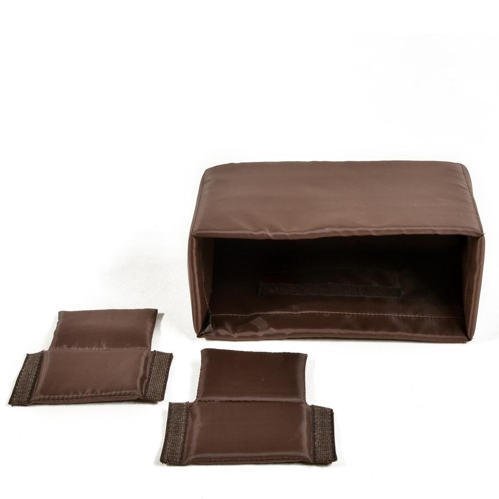 Men's Oil Wax Canvas and Leather Water-Repellent SLR Camera Shoulder Bag