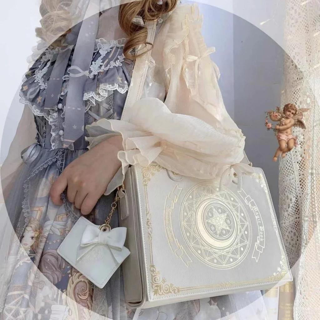 Y2K Korean Gothic Square Black Shoulder Bag Harajuku Vintage Aesthetic Purses Handbags Messenger Tote Bags Women