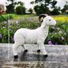 Lamb Model Resin Ornament for Bedroom and Housewarming