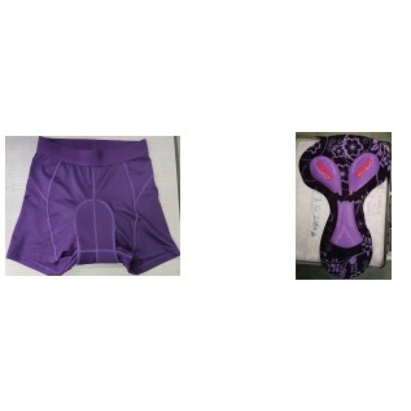 Womens Cycling Shorts With Padded Chamois Road Bike Mountain Riding Breathable Quick-Dry Fabric Season Use